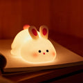 Kawaii Cute Bunny Night Lamp USB Rechargeable