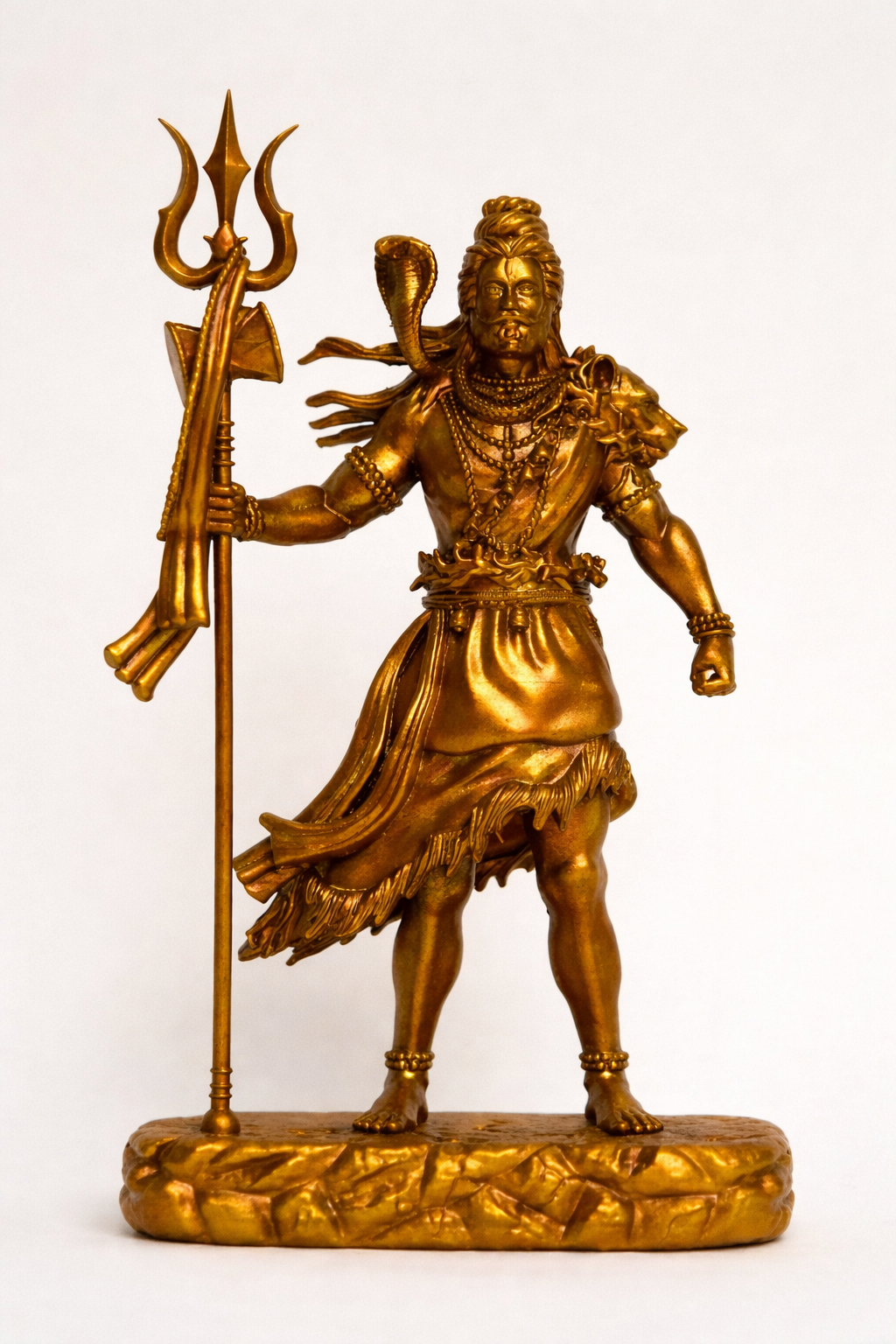 Shiva Statue Car Dashboard Idol