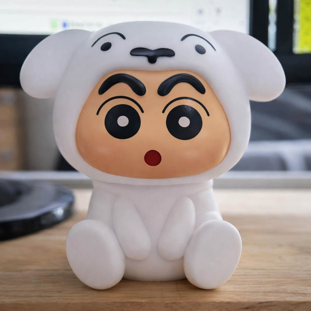 Crayon Shin-chan Shiro LED Night Light Lamp